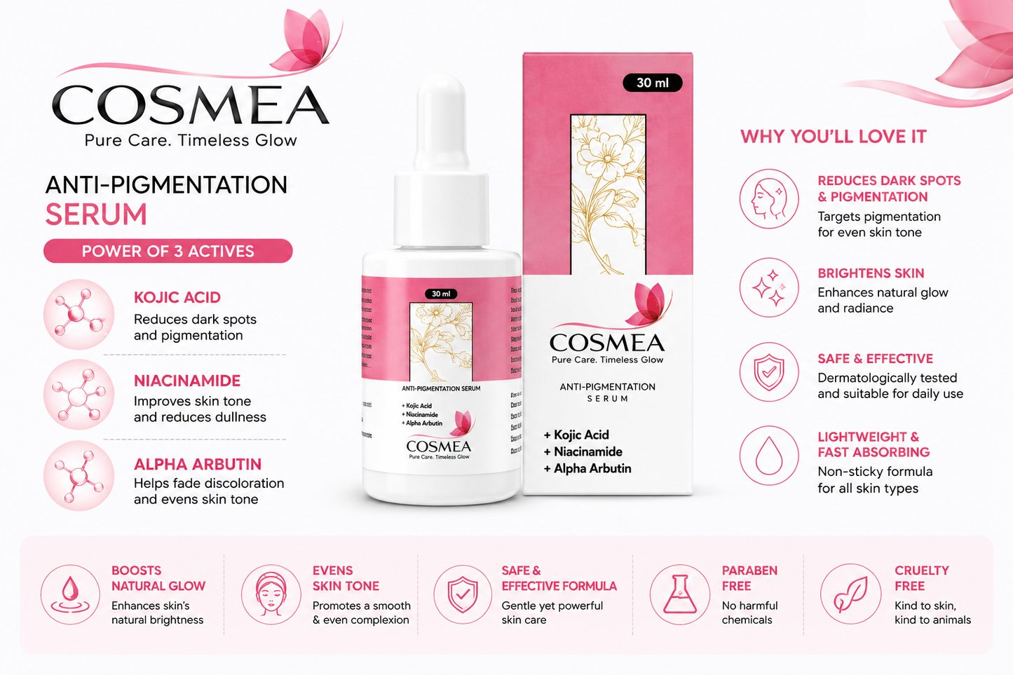 COSMEA Anti-Pigmentation Face Serum
